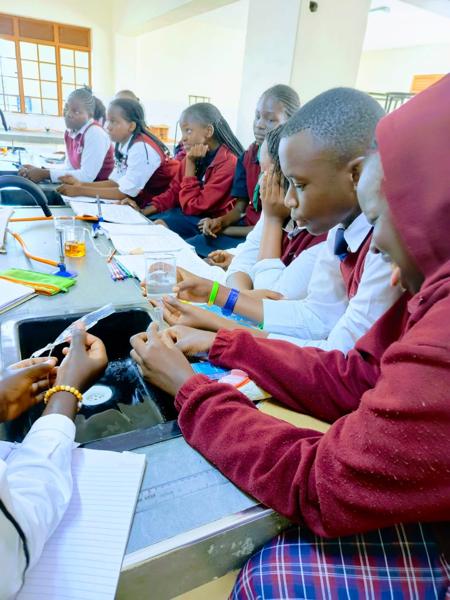 Hekima School Science Laboratory Practical Session